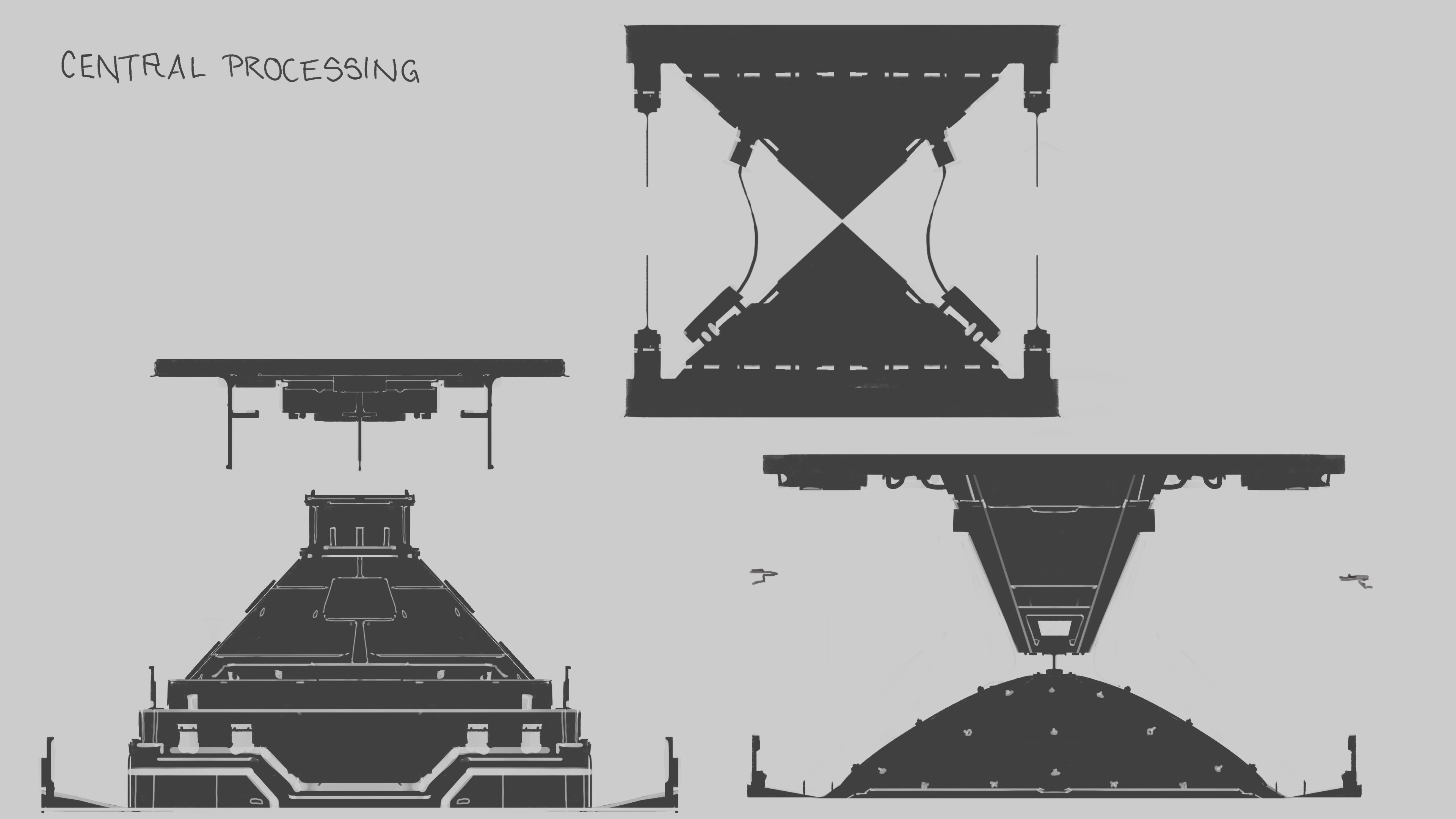 central processing thumbnails